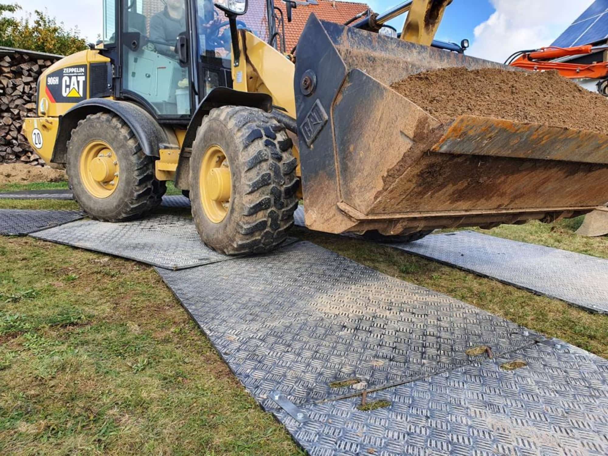 Mobil útlemez – rakodási területek